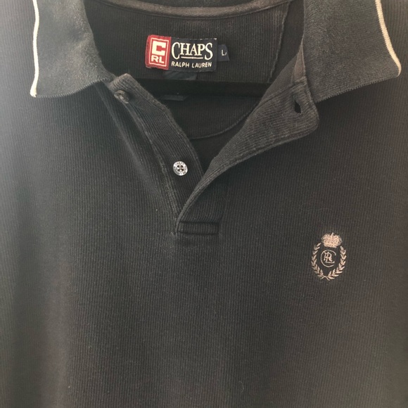 Men’s Chaps by Ralph Lauren L sweater shirt - Picture 5 of 7